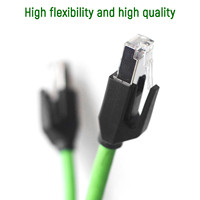 Câble de raccordement réseau industriel haute flexibilité Cat6 Cat6A Cat7 S/FTP, gaine PUR/PVC, RJ45, PROFINET, Ethernet, 22 26AWG