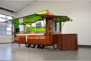 Camion di cibo piccolo camion di cibo in crêpe carrelli di vendita di strada - Product Image 6