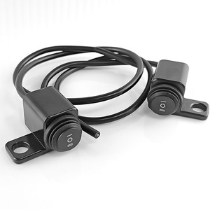 Interruptor de Faro para Motocicleta Qiangye, 3 Cables, Aluminio, Lado Izquierdo y Derecho, KG-048, para Modificación - Product Image 4