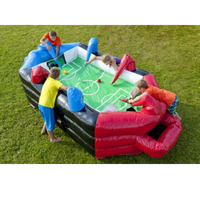 Jeu de football gonflable commercial pour événements et locations – Défi sportif et jeu de football aérien