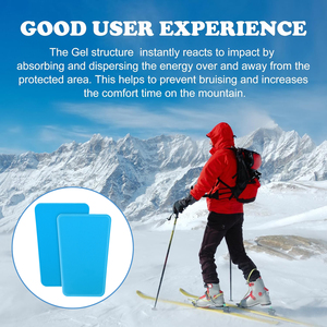 2 protections <span class=keywords><strong>de</strong></span> tibia pour <span class=keywords><strong>ski</strong></span> et snowboard Freestyle, coussinets en gel réutilisables <span class=keywords><strong>de</strong></span> 6x4 pouces, réduction <span class=keywords><strong>de</strong></span> la pression, durables, pour usage hivernal, doublure <span class=keywords><strong>de</strong></span> chaussure <span class=keywords><strong>de</strong></span> <span class=keywords><strong>ski</strong></span> - Product Image 6