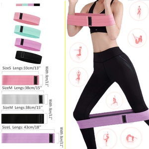 Bandas de Resistencia Glúteas VIGFIT, Bandas de Resistencia Circulares Personalizadas para Glúteos, Juego de 3 con Bolsa, Bandas de Resistencia de Tela Antideslizante para Cadera - Product Image 4