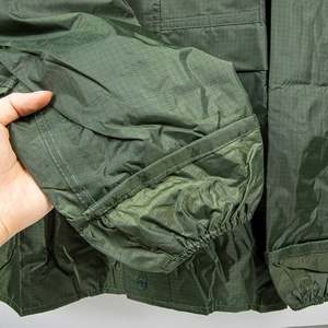 Chubasquero de poliéster más popular, pantalones de lluvia transpirables, traje de lluvia con capucha impermeable (traje de chaqueta y pantalón), chubasquero - Product Image 2