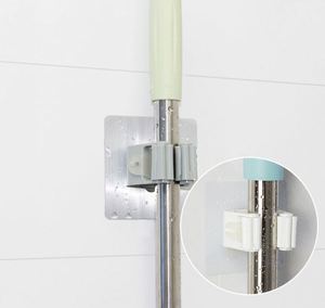 <span class=keywords><strong>Enan</strong></span> Traceless Magic Paste Hanging Mop Clip Balai Multifonctionnel Roller Shower Rack - Product Image 6