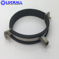 Collier de serrage suspendu SS316 de haute qualité avec doublure en caoutchouc Epdm pour raccord de tuyau avec collier de