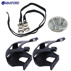 Clip per Pedali <span class=keywords><strong>Bici</strong></span> MAXFORD, Cinghie in Nylon per Pedali Bicicletta, Accessori per Pedali Fitness, Parti per Ciclismo Fixie - Product Image 1
