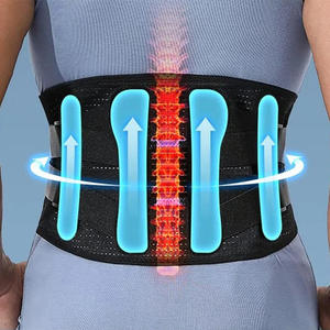 Best Quality Contoured Lumbar Support Belt Adjustable <b>Back</b> <b>Brace</b> for Waist Stability Comfort and Daily Wear Available For Sale - Product Image 6