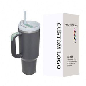 Logo personnalisé OEM Tasse à café sport isolée en acier inoxydable de 30oz 40oz Gobelet thermique étanche avec couvercle de style classique pour la fête - Product Image 1