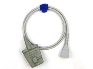 Sensor de SpO2 Compatible con Nonin, Punta Suave para Adultos, 7 Pines, 1 m, Plinma P0214S - Product Image 3