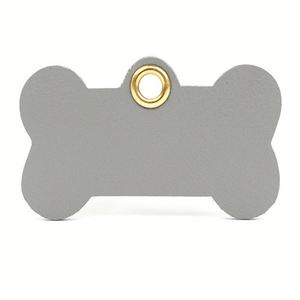 Custom logo Printed Blank Wholesale Custom Pu Leather Pet Dog Name <b>Id</b> <b>Tag</b> Pet Necklace Collar Gift for Dog - Product Image 4