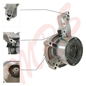 Bomba de Agua y Refrigerante para Motor Volvo D13 D16 FH FM, Repuesto para Camiones de Trabajo Pesado, Números de Parte 21960481 21814005 21648711 7421960482 - Product Image 2