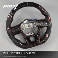 Volant LED en fibre de carbone forgée personnalisé pour Toyota Hilux 8ème génération GR Sport Revo SR5 GR-S Rogue 2016-2025