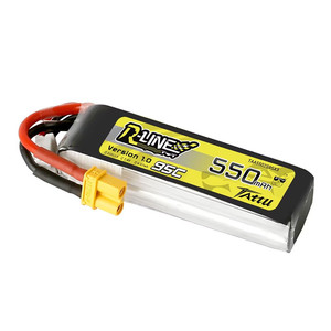 Tu R-LINE 1.0 2s 3s <span class=keywords><strong>lipo</strong></span> סוללת <span class=keywords><strong>lipo</strong></span> <span class=keywords><strong>7.4v</strong></span> 11.1v 550mah 95c עבור rc מזל "ט מסוק quadropter fpv מירוץ מזל" ט סוללה - Product Image 4