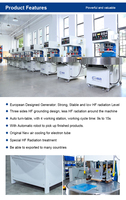 Hipower Rotations-Drehtisch Hochfrequenz-Impuls Hydraulisch Angetriebene Halbautomatische Kunststoff-Blistermaschine Blisterverpackung