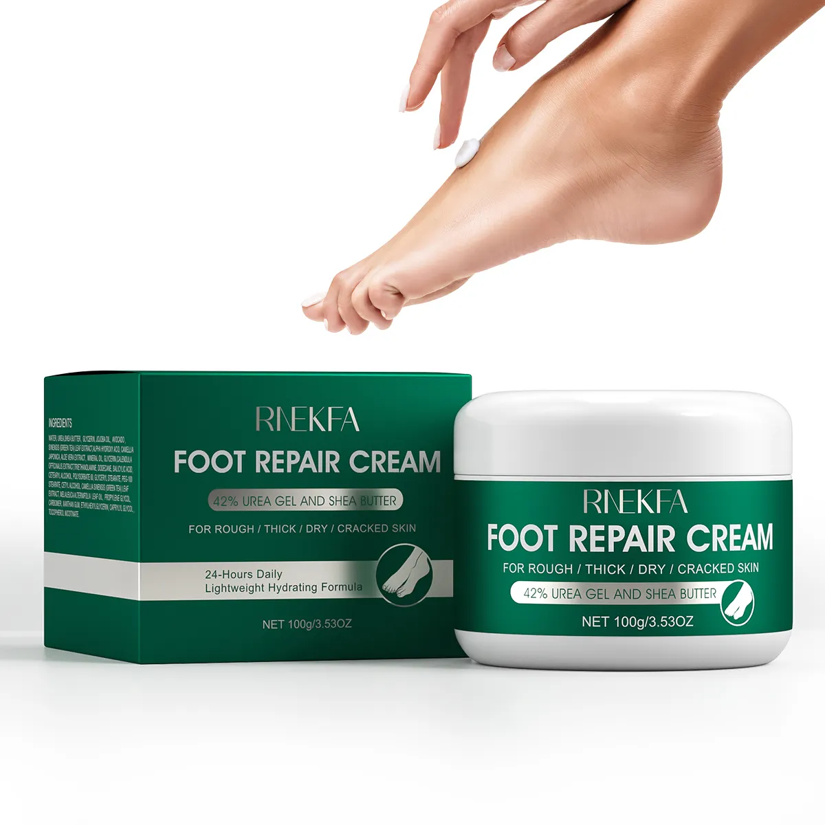 Foot repair cream for for Dry Cracked Heels and Rough 40% Urea Foot Cream