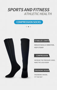 15-20mmHg <b>Knee</b> <b>High</b> Compression Stockings, Zipper Compression <b>Socks</b> for <b>Women</b> and Men - Product Image 6