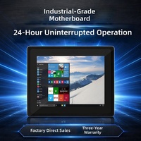 Tablette Android industrielle tout-en-un à écran tactile capacitif multifonction, PC de contrôle d'automatisation industrielle, stockage 8 Go-512 Go