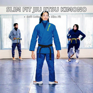 Kimono de Judo para Mujer, 100% Algodón Elástico Lavado, Corte Ajustado, Kimono de Artes Marciales para Entrenadoras - Product Image 2