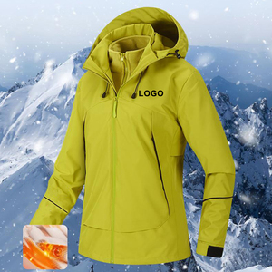 Imperméable Softshell pour homme avec capuche, design personnalisé, imperméable et coupe-vent, pour la course à pied, la randonnée et le vélo - Product Image 1