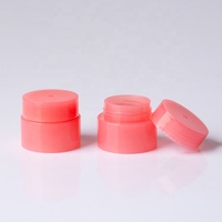 Pot de baume à lèvres de nuit en plastique PP, format mini 6g, saveur pêche, emballage haut de gamme pour masque de nuit pour les lèvres