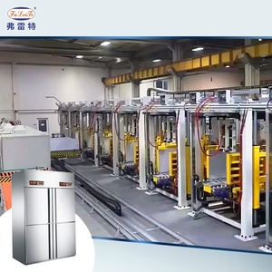 Machine à mousser par injection FLT PU pour l'Afrique, ligne de production de mousse polyuréthane haute pression pour armoires de réfrigérateur - Product Image 1