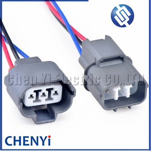 ขั้วต่อไฟหน้ารถยนต์กันน้ำ3ขา6189-0130 6181-0071สำหรับ Honda B-Series Nissan MAZDA - Product Image 5