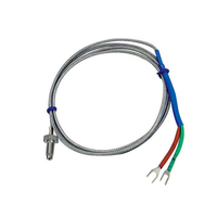 Sensor Suhu Thermocouple Tipe K, untuk Kompor Gas/Oven/Perapian Termokopel