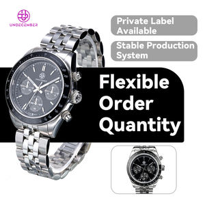 Montre à aiguilles lumineuses Undecember, mouvement à quartz en acier inoxydable 304, fabricant de montres de marque, montre à quartz pour homme 5ATM - Product Image 1