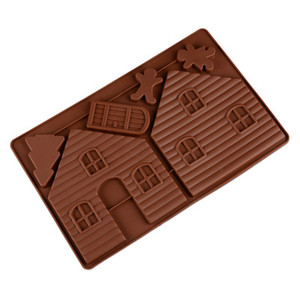 <span class=keywords><strong>Molde</strong></span> <span class=keywords><strong>de</strong></span> Silicona para Hornear Pastel <span class=keywords><strong>de</strong></span> <span class=keywords><strong>Chocolate</strong></span> con Forma <span class=keywords><strong>de</strong></span> <span class=keywords><strong>Casa</strong></span> <span class=keywords><strong>de</strong></span> Jengibre Navideña, Kit <span class=keywords><strong>de</strong></span> Moldes <span class=keywords><strong>de</strong></span> Silicona para Jengibre - Product Image 3