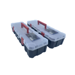 <b>Heavy</b> <b>Duty</b> <b>Tool</b> <b>Box</b> Portable Hardware Storage Case for Screws & Nails - Product Image 1