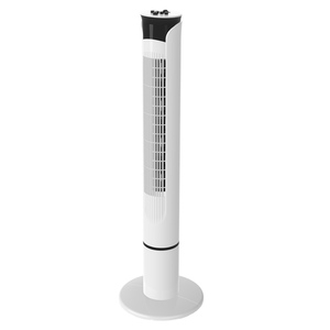 Refroidissement par air <span class=keywords><strong>oscillant</strong></span> <span class=keywords><strong>vertical</strong></span> mince de contrôle manuel de 45W <span class=keywords><strong>ventilateur</strong></span> de tour électrique sans lame de haute puissance de 32 pouces pour le bureau de ménage - Product Image 1