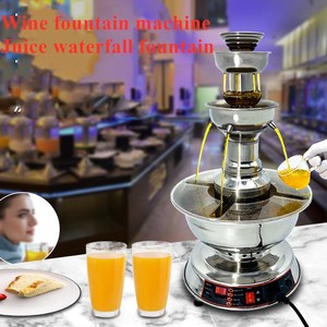 <span class=keywords><strong>Fontaine</strong></span> à vin à trois niveaux 2025 – Machine à cascade populaire pour boissons, jus et vin avec fonction de chauffage - Product Image 5