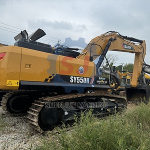 Excavatrice Sany SY550H d'occasion |   Godet de 55 tonnes et 2,5 m³ |   Excavatrice hydraulique à couple élevé 37000 kPa, en excellent état, prête à l'emploi - Product Image 6
