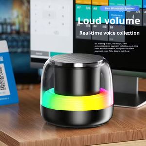 Nouvelle Enceinte Sans Fil Portable Ultra Compacte avec Lumières Intégrées, Son Stéréo 5W, Bluetooth, Idéale pour les Fêtes – Meilleure Vente Actuelle - Product Image 1