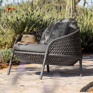 Villia-muebles modernos de aluminio para exteriores, conjunto de sofá de ratán para jardín, Hotel y piscina - Product Image 6