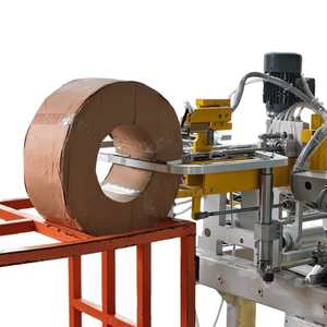 Machine de cerclage en ligne à haute efficacité pour l'emballage continu en bobines sur la ligne de production - Product Image 1