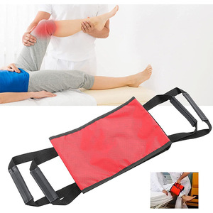 Cinturón de transferencia de pacientes rojo de 120 cm, ayuda de enfermería para ancianos postrados en cama, eslinga de elevación. - Product Image 4