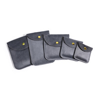 Pochette à bijoux en velours avec logo personnalisé, boucle dorée, pour bagues, colliers, bracelets, boucles d'oreilles, montres, pierres précieuses, fermeture à bouton, pour le rangement et les cadeaux