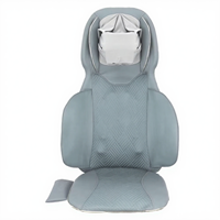 Coussin de massage pour étirement corporel complet, masseur de dos à traction cervicale avec chaleur, design pliable pour un rangement facile