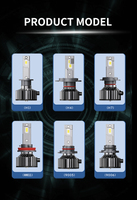 Fabricant de phares LED pour voitures et camions, OEM ODM H1 H4 H7 H11 9005 9006 9012, phare 9000 lumens, haute puissance intégrée 100W