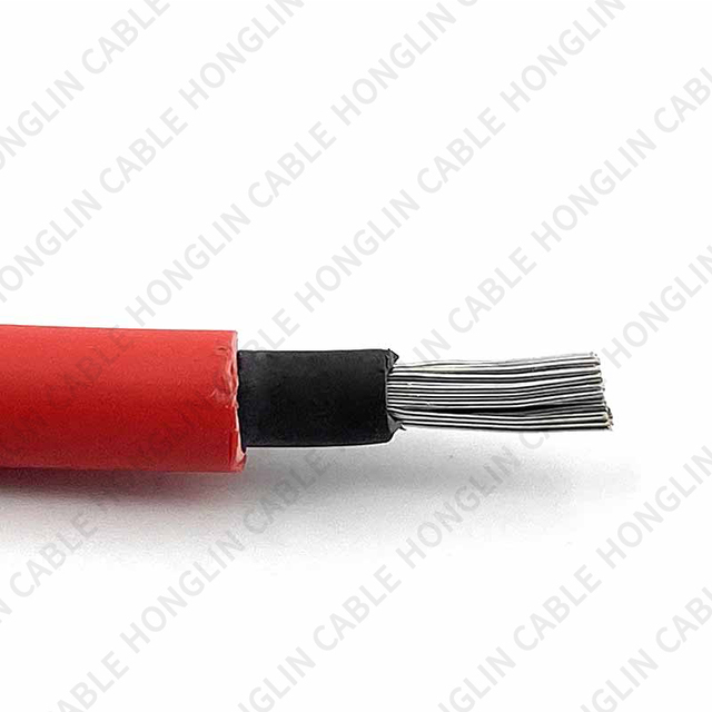 Xlpo/Xlpe Insulation Pv Solar Cable for 2.5/ 4/6Mm 10Mm Single Core Electric Wire Dc Power Pv Power Cable Solar Cable
