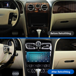 Modification et mise à niveau de <span class=keywords><strong>la</strong></span> voiture 2005-2019, écran central de 10,9 pouces, système multimédia Android pour <span class=keywords><strong>Bentley</strong></span> Flying Spur/Continental - Product Image 2