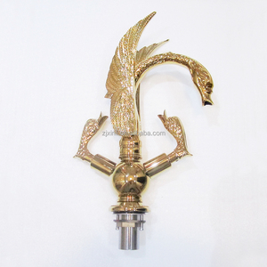 <span class=keywords><strong>Grifo</strong></span> de Lavabo Artístico con Forma de Cisne en Latón Color Dorado X8641B1BSGD - Product Image 4