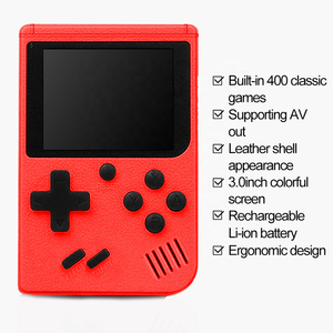 Consola de Videojuegos Portátil, Consola de Juegos Retro Clásica 400 en 1, Reproductor de Juegos - Product Image 6