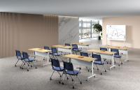 Table de formation pliable en aluminium empilable en gros, idéale pour les bureaux, les salles de conférence et les salles de formation d'hôtels - Offre Spéciale