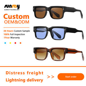 Gafas de Sol con Lentes Coloridas de Moda OEM, Unisex, Atractivas, Anti-Radiación UV400, Venta al Por Mayor, Retro, Logotipo Personalizado, Montura Metálica - Product Image 2