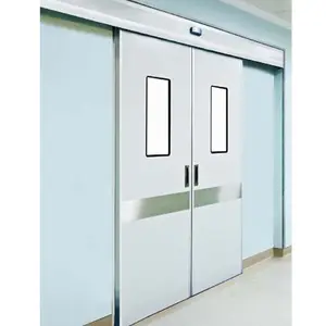 Factory wholesale hospital steel hospital doors with modern design Clean Room Door