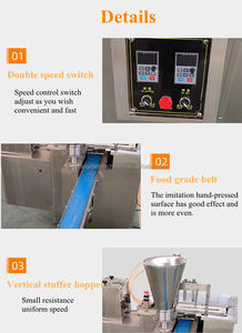 เครื่องยัดเกี๊ยวเครื่องพับได้เครื่องทำความวุ่นวาย - Product Image 5