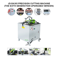 JUNDE Semiautomático de Alta Precisión 90 ° /45 °   Máquina de Corte para Protección de Esquinas, para Corte de Aluminio y Madera
