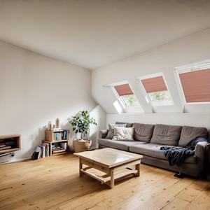 Feuille d'aluminium intégrée Skylight Shades Stores occultants en nid d'abeille Tissu Couleurs personnalisées <span class=keywords><strong>pour</strong></span> fenêtre <span class=keywords><strong>de</strong></span> <span class=keywords><strong>toit</strong></span> - Product Image 1